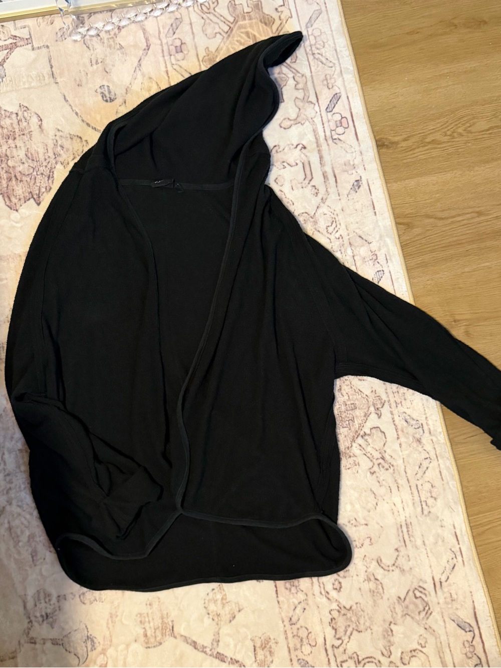 Urban Outfitters Black Cardigan with Hood
